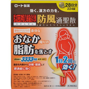 新・ロート防風通聖散錠T　224錠 １個