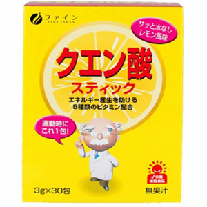 ファイン クエン酸スティック 3g×30包 メーカ－品切れ 1個