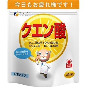 ファイン クエン酸 250g【機能性表示食品】 1個
