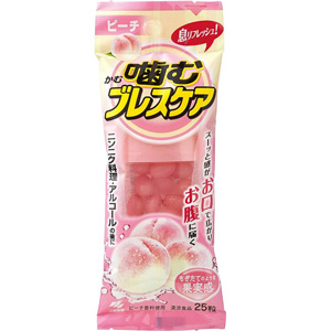 噛むブレスケア ピーチ味 25粒 1個