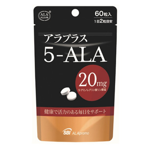 アラプラス 5-ALA20　60粒 1個