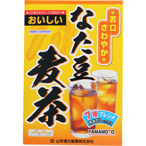 山本漢方 なた豆麦茶 〈ティーバッグ〉 10g×24包 1個