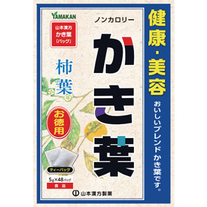 山本漢方 かき葉 〈ティーバッグ〉 大型 5g×48包 1個