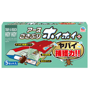 アース製薬 ごきぶりホイホイ＋(プラス) 5セット入 1個