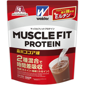 森永製菓 ウイダー マッスルフィットプロテイン＜森永ココア味＞840g 1個