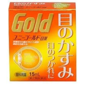 ユニーゴールド目薬 15ml 1個