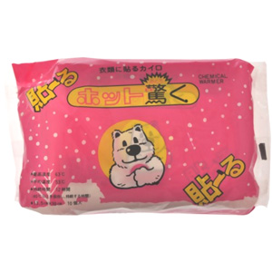 貼るカイロ ホット驚く10枚入×24個（1ケース）同梱不可 