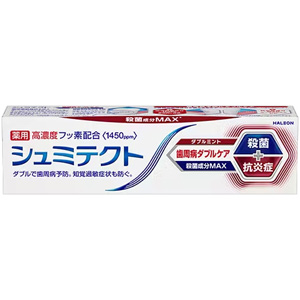 薬用シュミテクト 歯周病ダブルケアEX ダブルミント〈1450ppm〉90g 1個