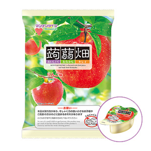 マンナンライフ 蒟蒻畑 りんご味 25g×10個入×12袋 