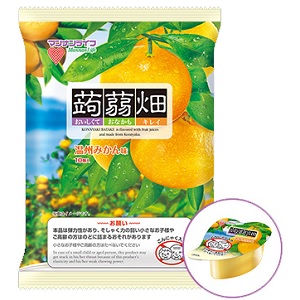 マンナンライフ 蒟蒻畑 温州みかん味 25g×10個入×12袋 