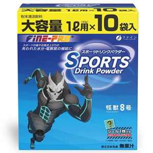 ファイン スポーツドリンク パウダー 400g(40g×10袋) 1個