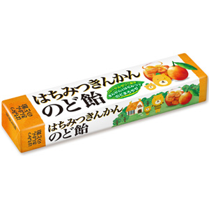 ノーベル はちみつきんかんのど飴 スティック 10粒 1個