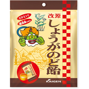 カイゲン 改源しょうがのど飴　73g 1個