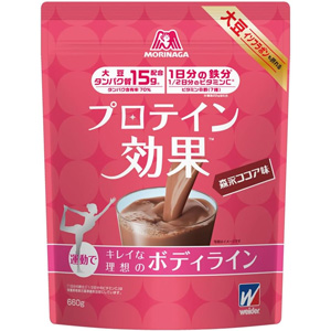 森永製菓 ウイダー プロテイン効果＜森永ココア味＞264g 1個