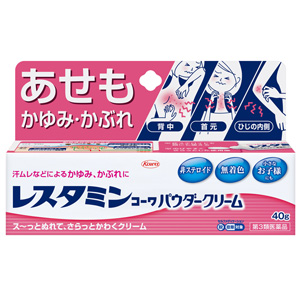 レスタミンコーワパウダークリーム 40g 1個