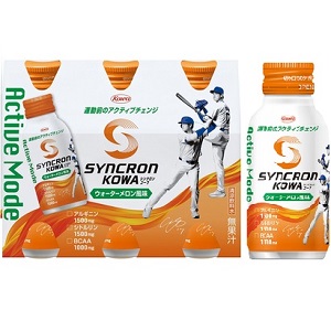 シンクロンコーワ アクティブモード ウォーターメロン風味 100ml×6本 