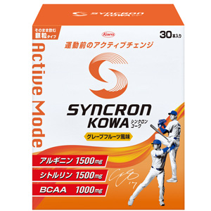 シンクロンコーワ アクティブモード 顆粒 グレープフルーツ風味 30本入り 1個