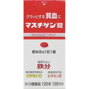 マスチゲン錠　120錠 1個