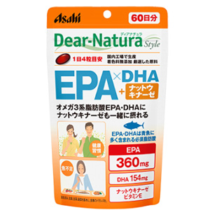 ディアナチュラスタイル EPA×DHA＋ナットウキナーゼ 240粒(60日分) 1個