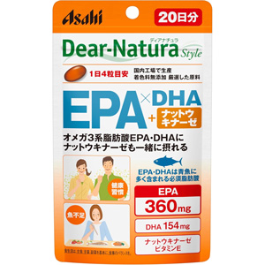 ディアナチュラスタイル EPA×DHA＋ナットウキナーゼ 80粒(20日分) 1個