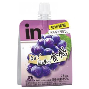 森永 inゼリー フルーツ食感＜巨峰＞150g×6個 