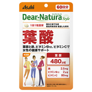ディアナチュラスタイル葉酸 [パウチタイプ] 60粒(60日分) 1個