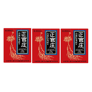正官庄 高麗紅参錠S 200錠 3個