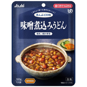 まんぷく日和 味噌煮込みうどん100g 歯ぐきでつぶせる 1個 