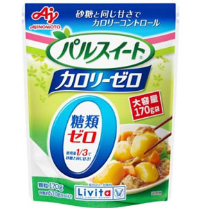 リビタ パルスイート カロリーゼロ 顆粒袋入 170ｇ×10個 同梱不可 