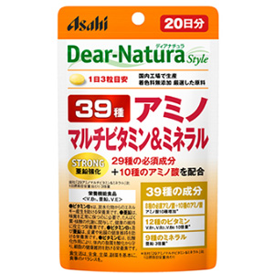 ディアナチュラスタイル ストロング39 アミノ マルチビタミン＆ミネラル 60粒(20日分) 1個