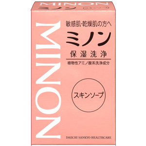 ミノン スキンソープ 80g 1個
