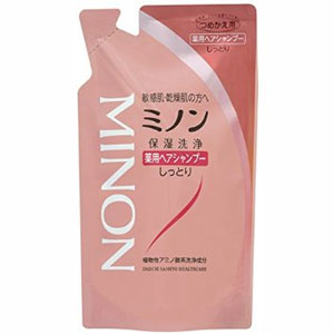 ミノン薬用ヘアシャンプー 詰替え用380ml 1個