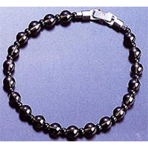 茶水晶念珠丸玉ブレスレット Lサイズ 1個