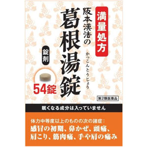 阪本漢法の葛根湯錠 54錠