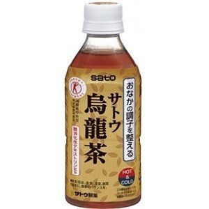 サトウ烏龍茶 345ml×24本 (1ケース) 同梱不可