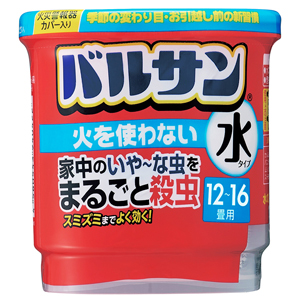 バルサン火を使わない水タイプ 12-16畳用 25g