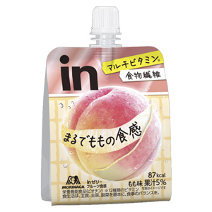 inゼリー フルーツ食感＜もも＞ 150g