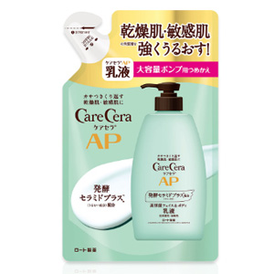 ケアセラ APフェイス＆ボディ乳液 つめかえ用（大容量）370ml