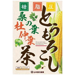山本漢方 とうもろこし桑の葉茶 <ティーバッグ>5ｇｘ24包 1個