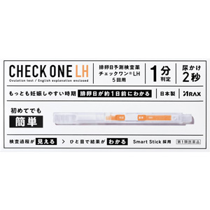 チェックワLH（排卵日予測検査薬）5回用 アラクス