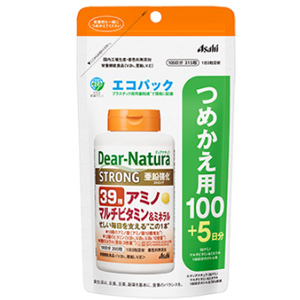 ディアナチュラ ストロング 39種アミノマルチビタミン&ミネラル エコパック(つめかえ用) 315粒(105日分)
