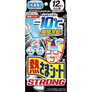 冷凍庫用 熱さまシート ストロング 大人用 12枚入