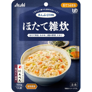 まんぷく日和 ほたて雑炊100g 舌でつぶせる
