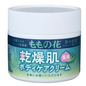 ももの花 乾燥肌ボディケアクリーム 70g 1個