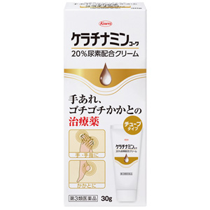 ケラチナミンコーワ20％尿素配合クリーム 30g 1個