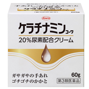 ケラチナミンコーワ20％尿素配合クリーム 60g 1個
