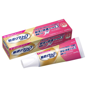 新ポリグリップ プレミアムプラス安定&快適フィットEX 40g 1個