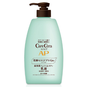 ケアセラ APフェイス＆ボディ乳液 大容量ポンプ 400ml